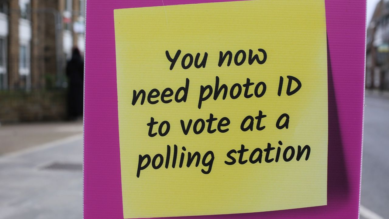 Voter ID notice ahead of May&#039;s local elections