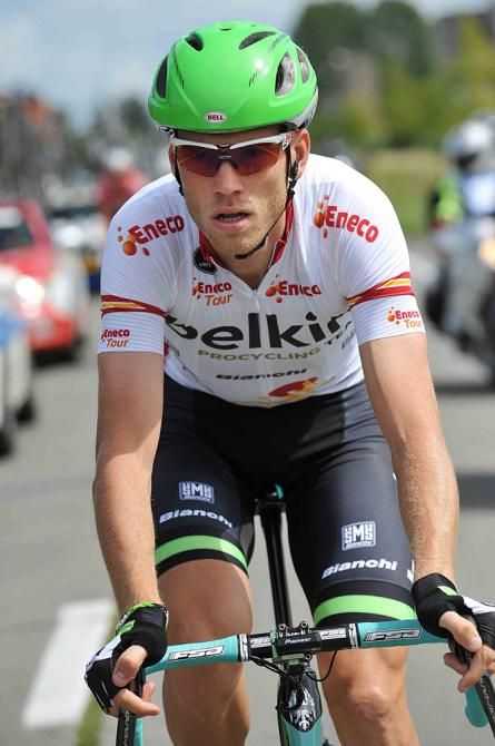 Race leader Lars Boom