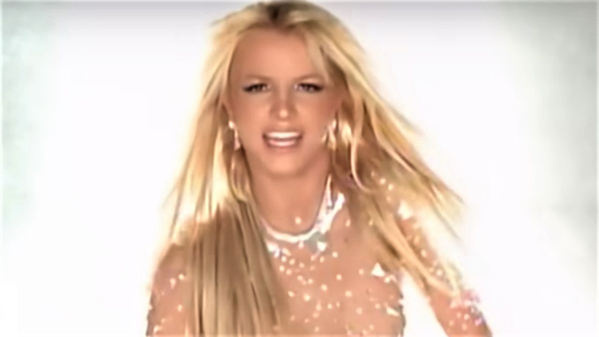 Britney Spears in &quot;Toxic&quot; music video.