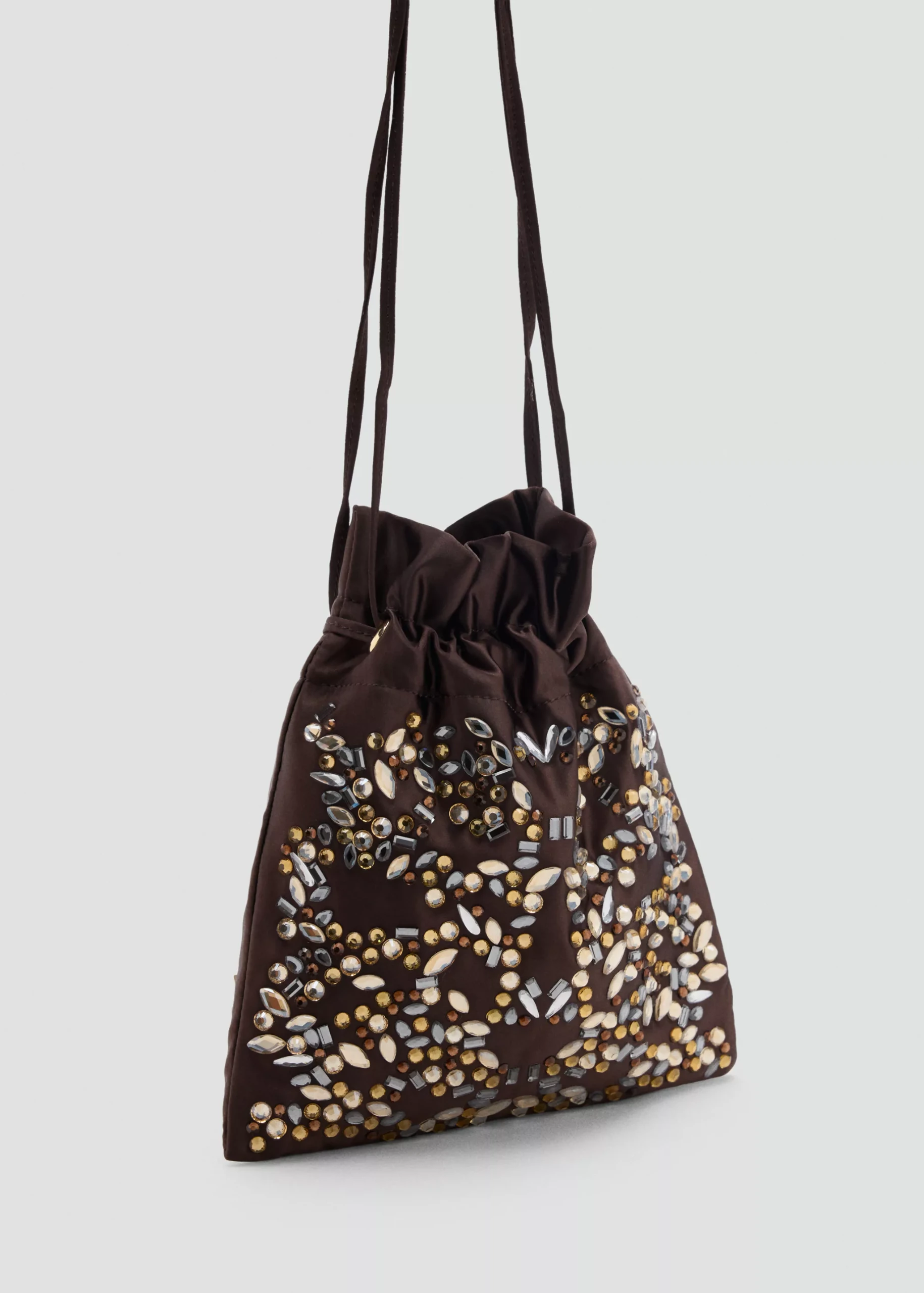 Crystal Clutch Bag | Mango Usa