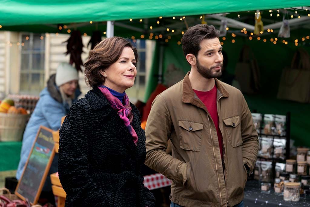 Marcia Gay Harden and Skylar Astin in &#039;So Help Me Todd&#039;