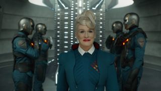 Nova Corps and Glenn Close in Guardians of the Galaxy