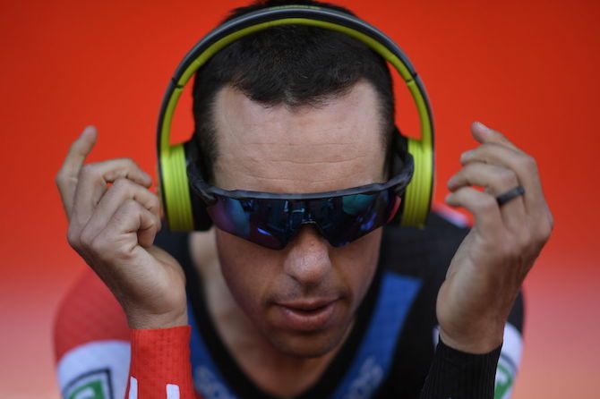 Richie Porte gets into the zone
