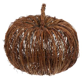 Veemoon Wicker Rattan Pumpkin