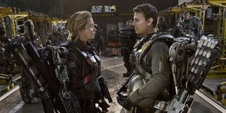 Tom Cruise and Emily Blunt in Edge of Tomorrow