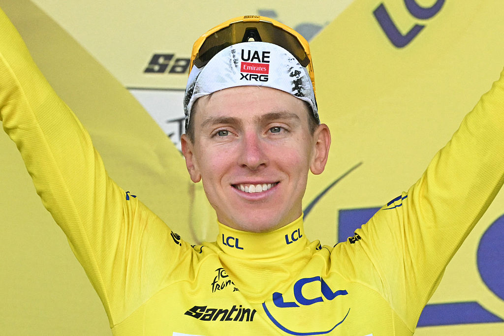 The current GC standings at the Tour de France 2025