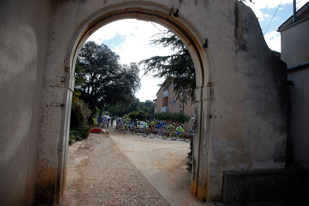 Tinkoff-Saxo riders train this week in Poreč, Croatia.