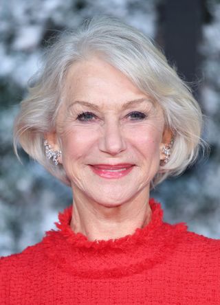 Dame Helen Mirren attends the European Premiere of "Collateral Beauty" at Vue Leicester Square on December 15, 2016 in London, England