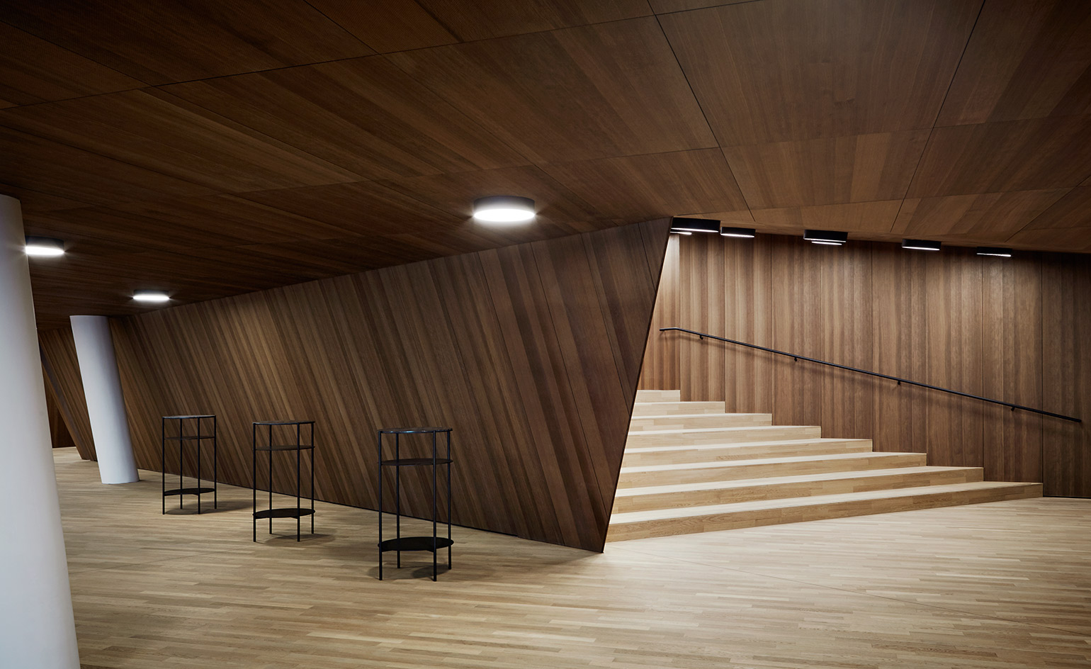 stairs and wooden interior