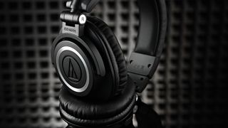 Close up of the Audio-Technica ATH-M50x