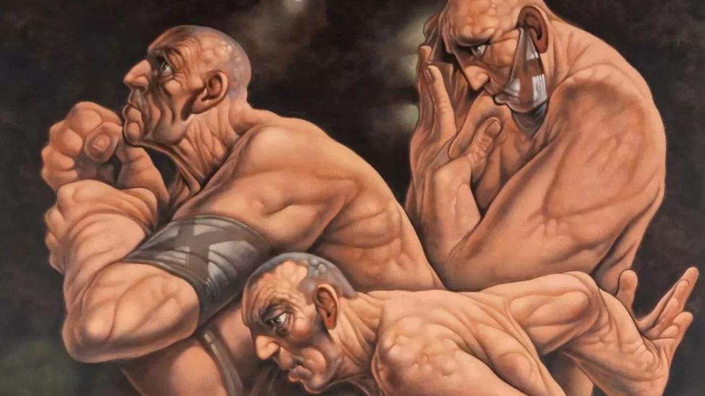 Trinity (2020): ‘a riotous roar of massive muscular bodies’