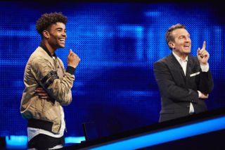 Ex Hollyoaks star Malique with Bradley Walsh on The Chase