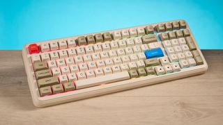 A colorful MCHOSE K99 V2 mechanical keyboard for productivity