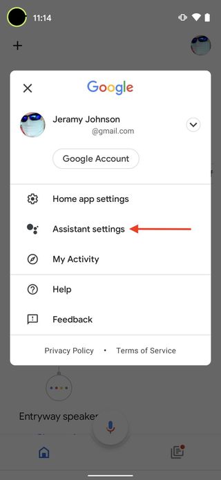 Set Up Google Assistant Voice Match Step 2