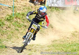 Elite women downhill - Atherton backs up qualification result with victory