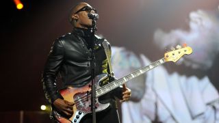 Recording artist Raphael Saadiq performs onstage at the Keep Memory Alive foundation&#039;s &quot;Power of Love Gala&quot; celebrating Muhammad Ali&#039;s 70th birthday at the MGM Grand Garden Arena February 18, 2012 in Las Vegas, Nevada. 