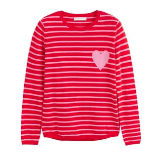 Chinti & Parker Striped cashmere sweater