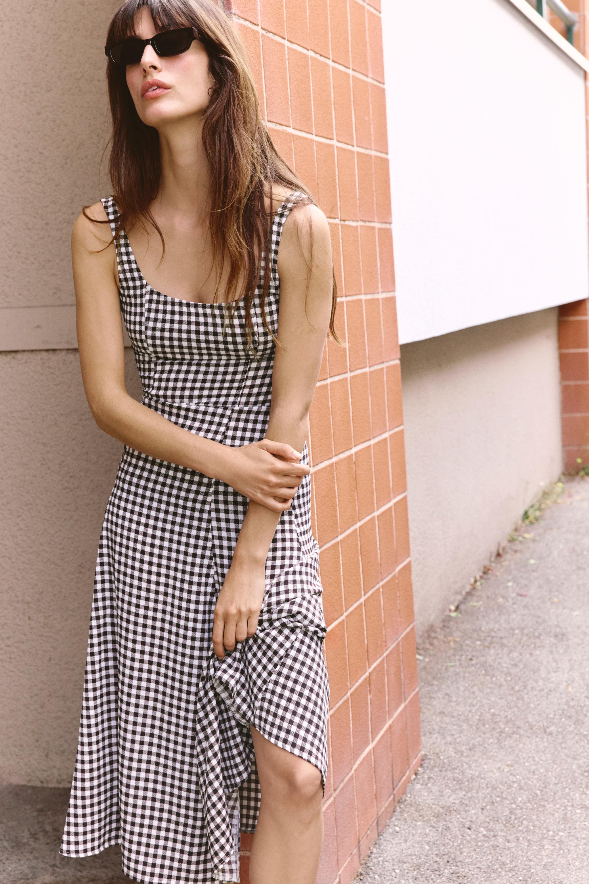 Gingham Dress