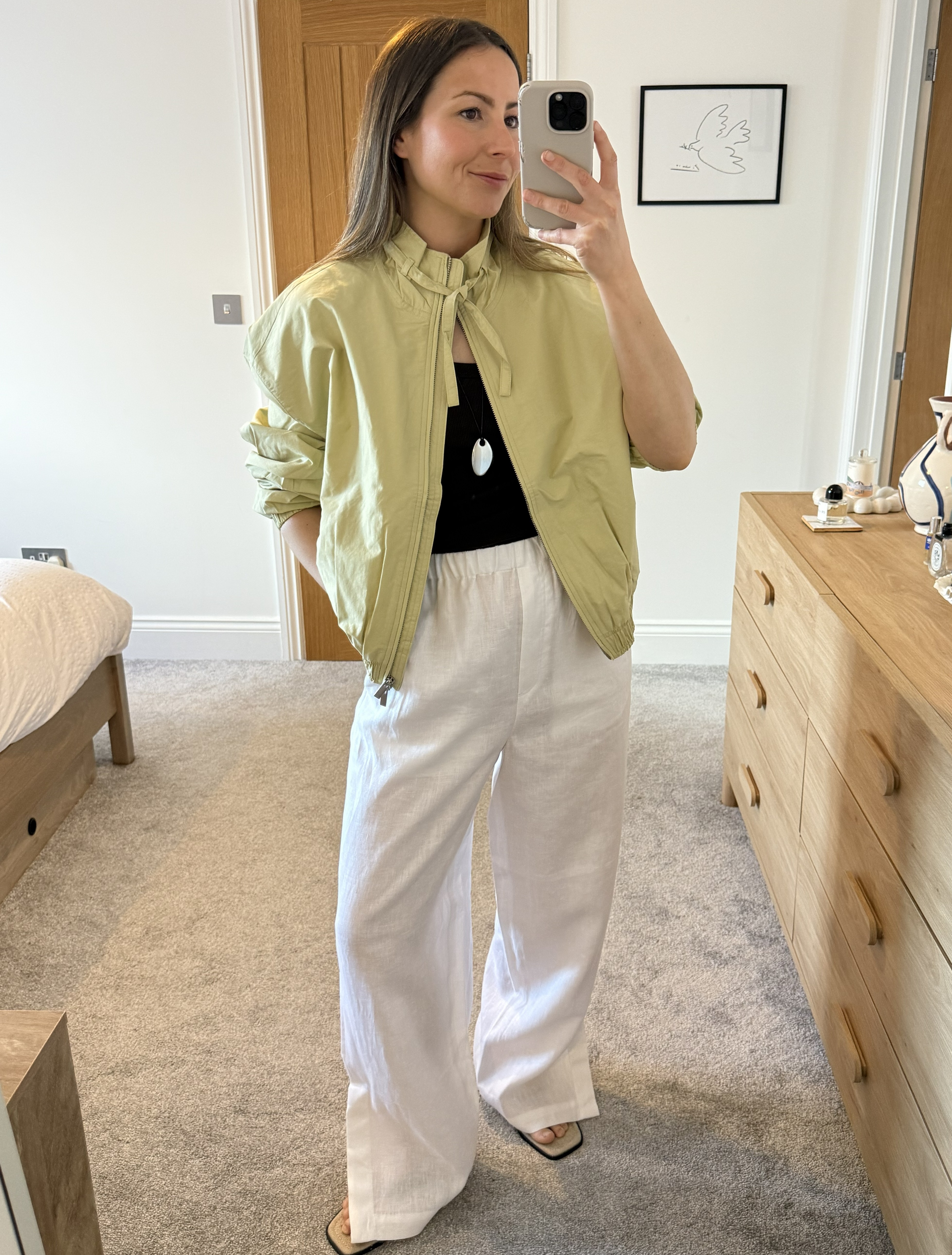COS linen trousers