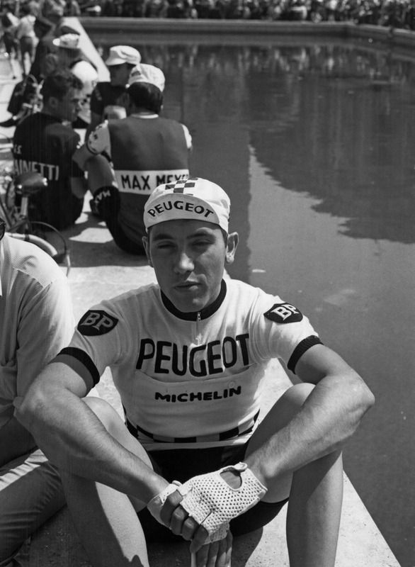 Eddy Merckx at the start of the 1967 Giro d'Italia