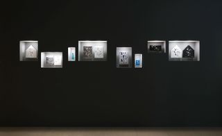 Installation view of Philippe Apeloig’s exhibition