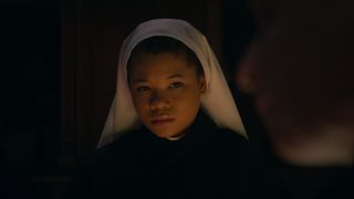 STORM REID as Sister Debra in The Nun 2