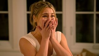 Madelyn Cline screaming in I Know What You Did Last Summer