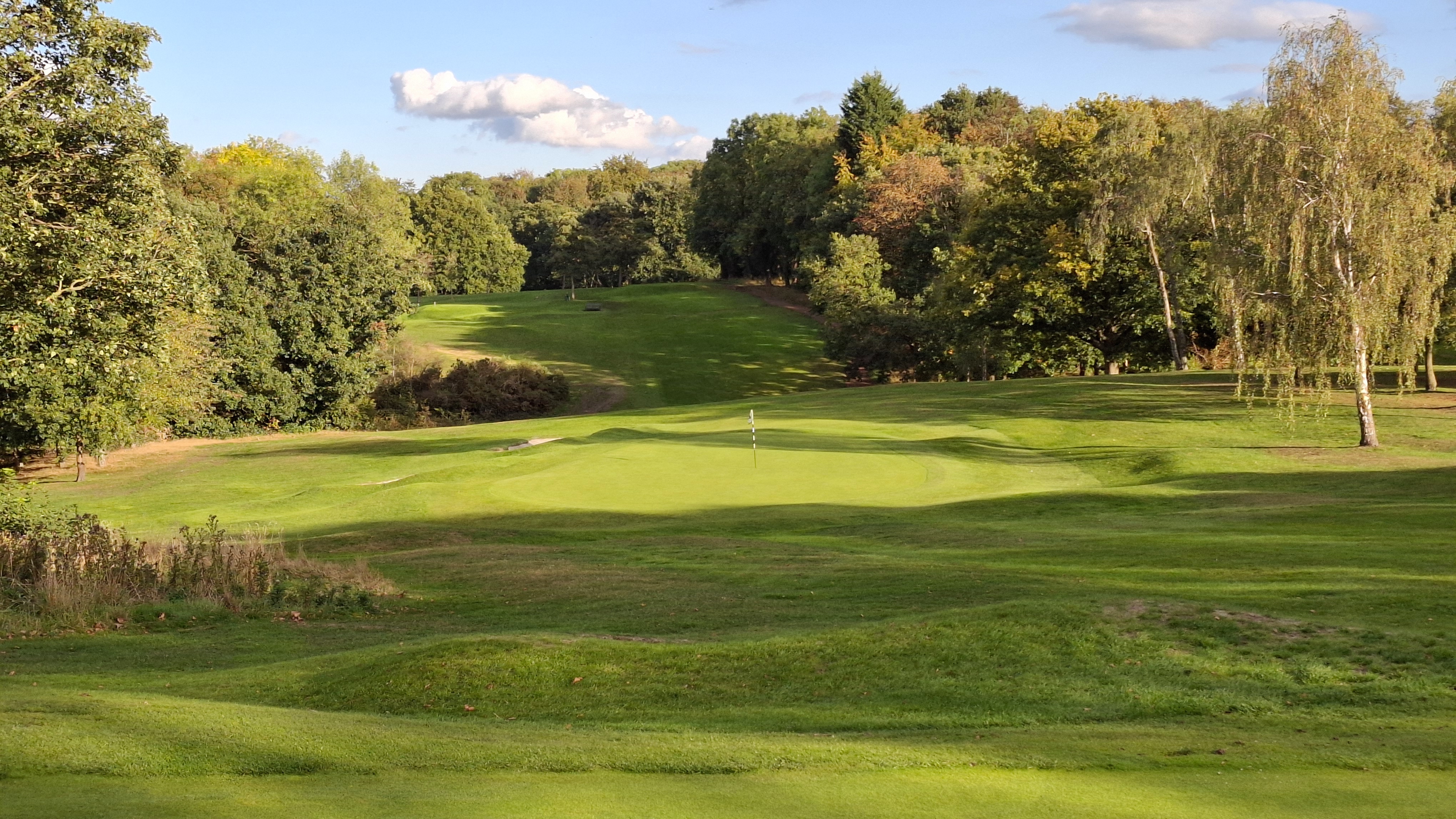 The 9th hole at Rotherham Golf Club