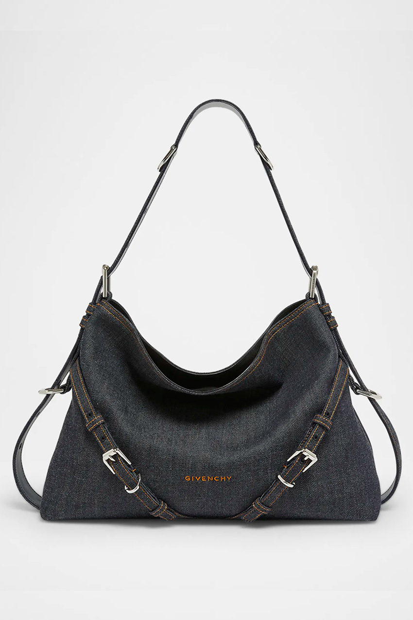 Voyou Medium Leather Shoulder Bag