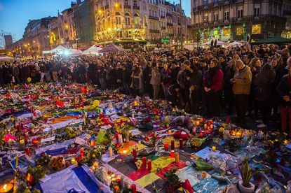 Memorial for Brussels terrorist attacks