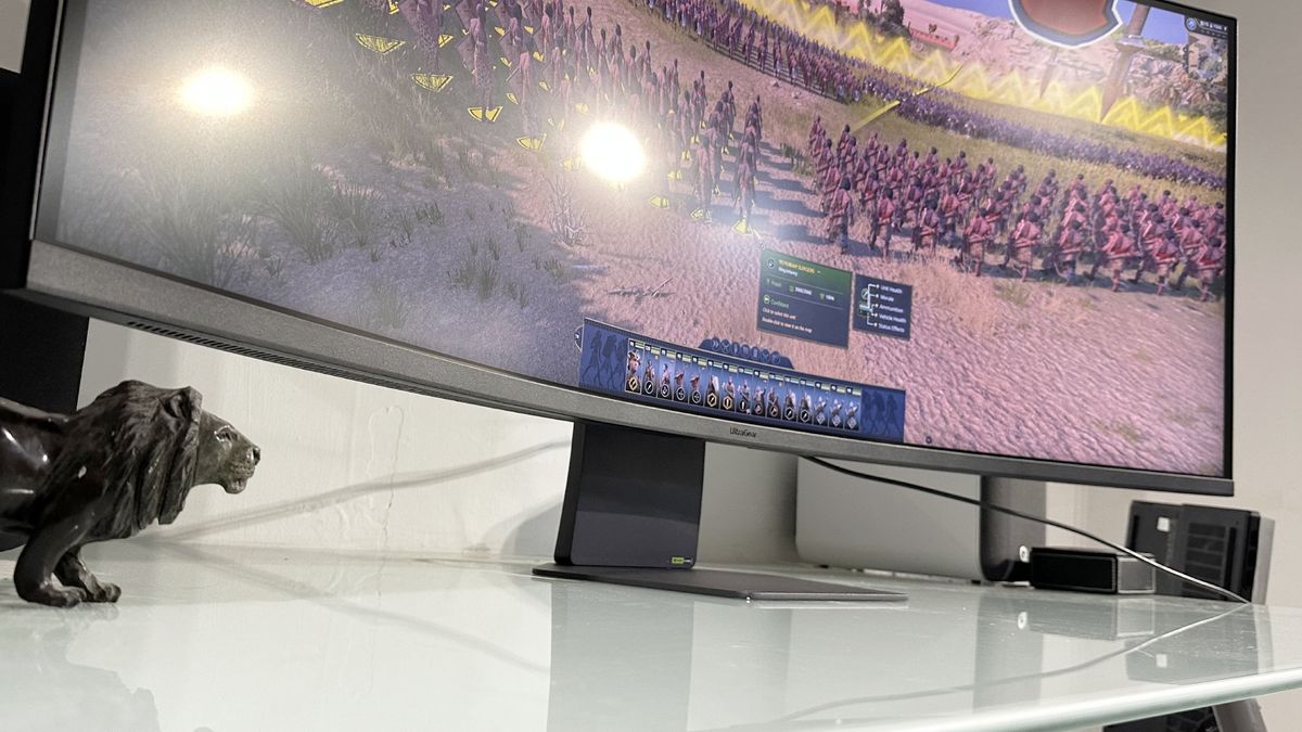 This massive monitor is positively epic... if possibly a bit exhausting