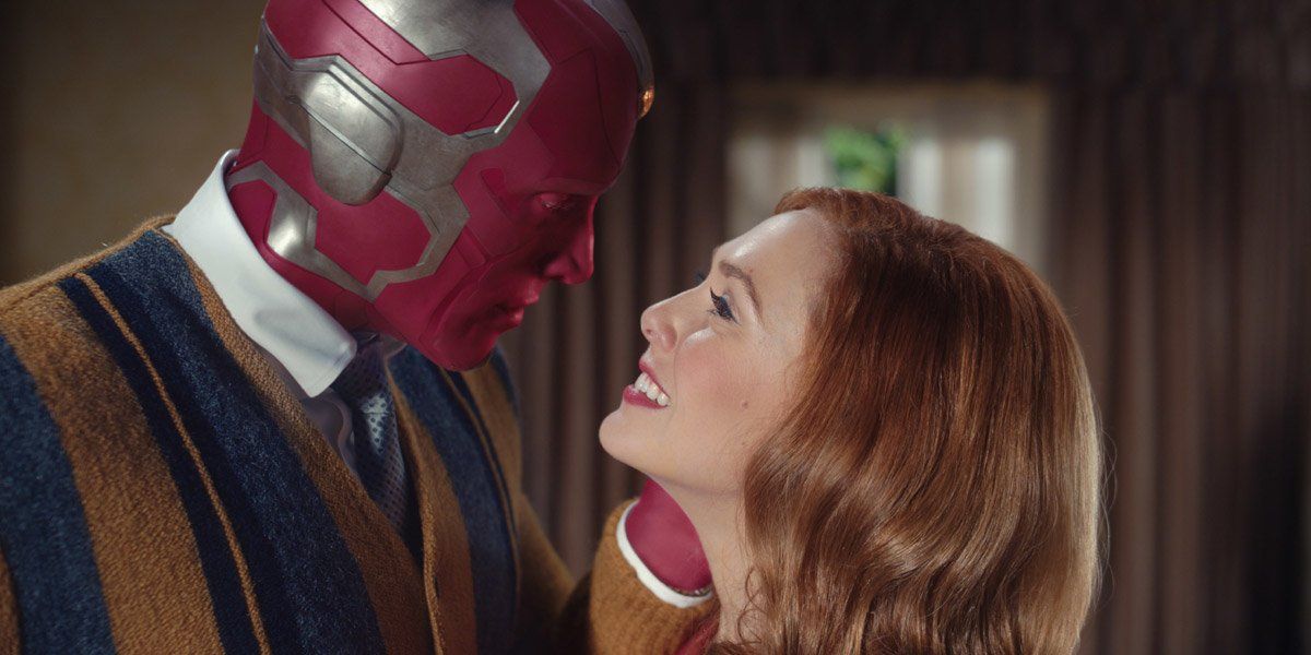 Vision and Wanda in WandaVision