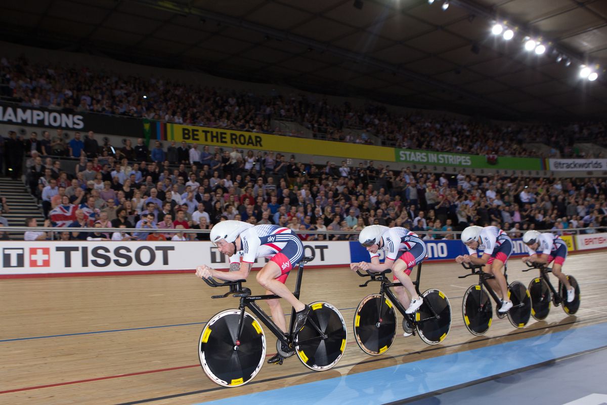 Great Britain in the team pursuit final