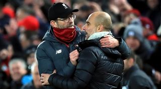 Sky Sports, Jurgen Klopp, Liverpool, and Pep Guardiola, Man City