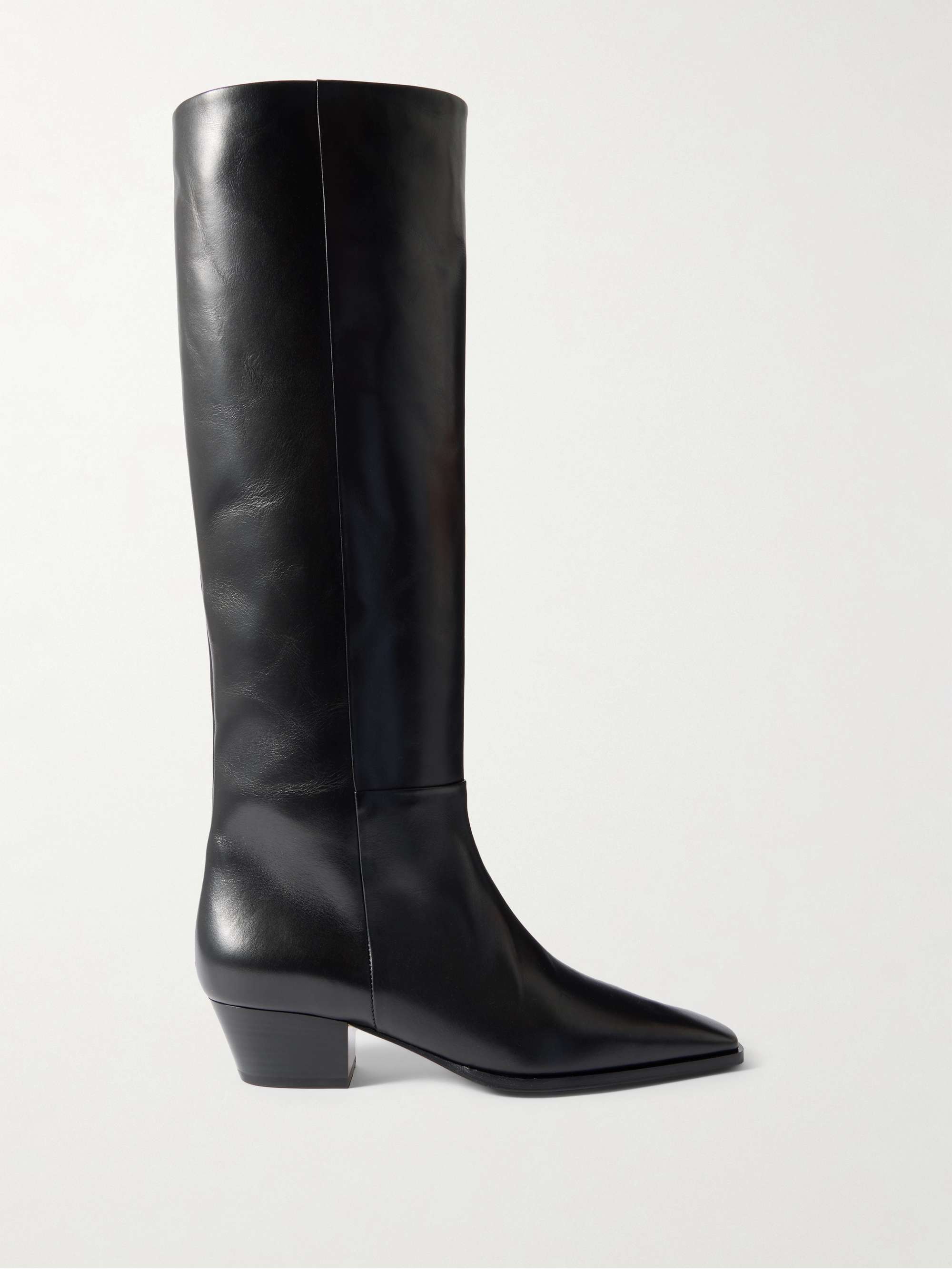 Medea Leather Knee Boots
