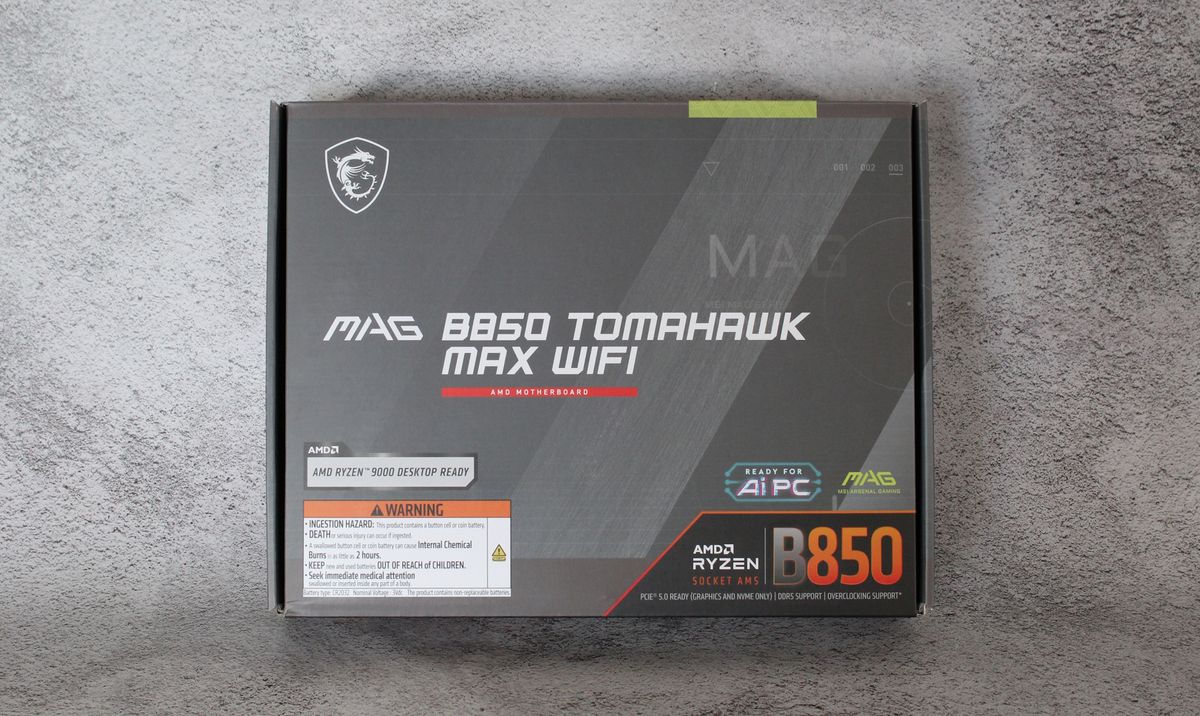 MSI MAG B850 Tomahawk MAX Wifi Motherboard Review: a little extra on a budget