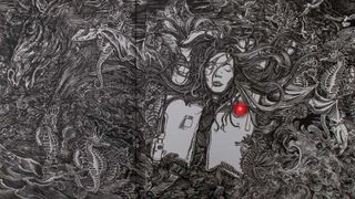 Detail of the Hounds of Love (Baskerville Edition) illustrated inner gatefold sleeve