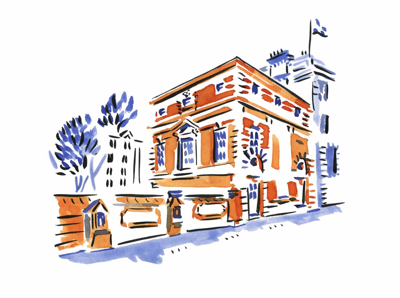 Illustration of Maison Assouline, London, UK