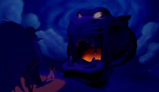 The Cave of Wonders in Aladdin