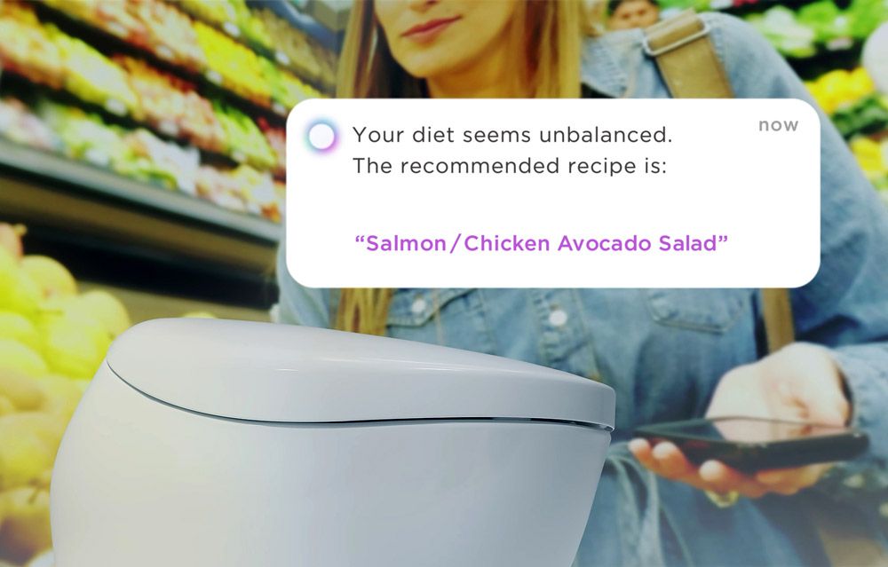 Data dump Toto’s smart toilet analyzes your waste to tell you about