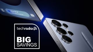 Media image for the Samsung Galaxy S25 Ultra with a 'big savings' deal stamp