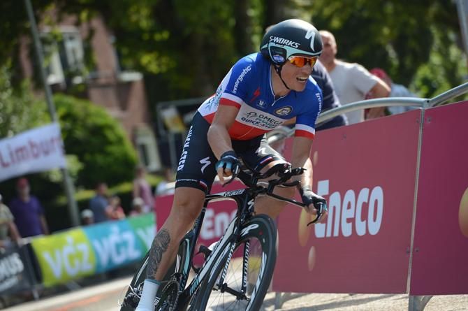 Sylvain Chavanel (Omega Pharma Quick Step) time trials