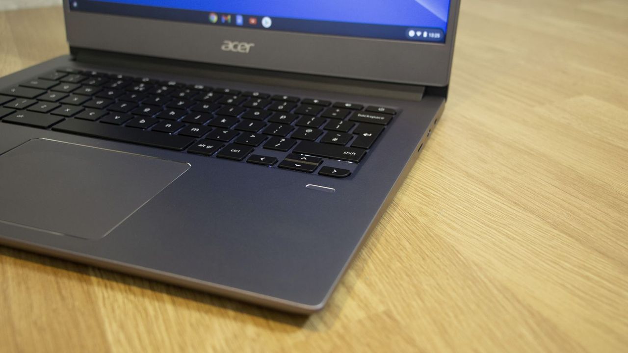 Acer Chromebook 714 fingerprint reader