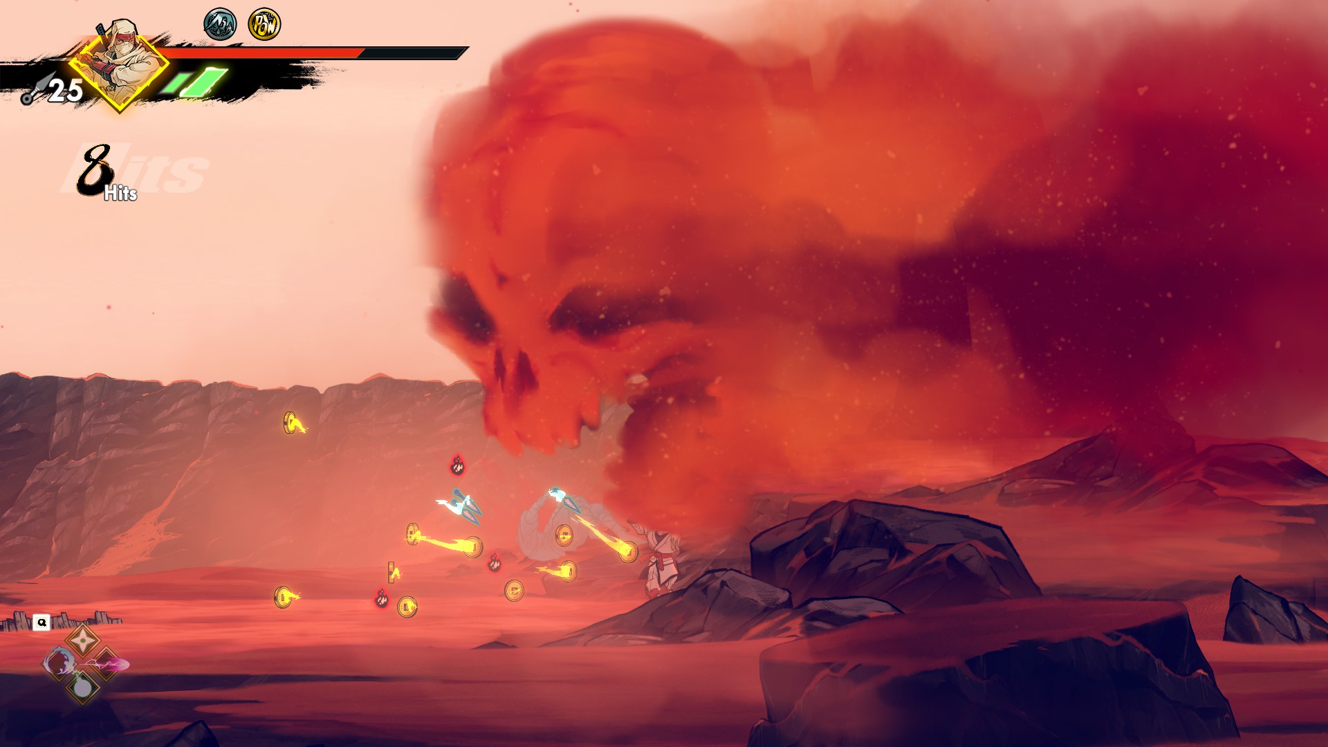 A screenshot from Shinobi: Art of Vengeance