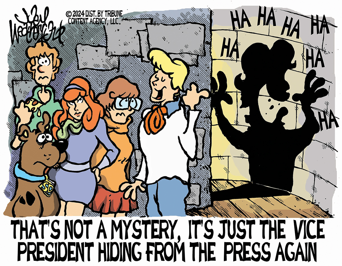 Political cartoon
