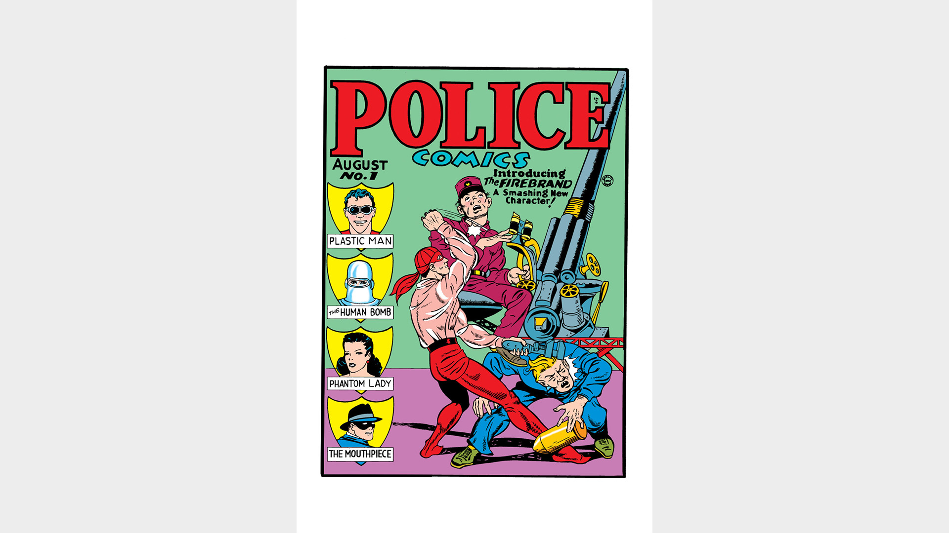 POLICE COMICS #1 FACSIMILE EDITION