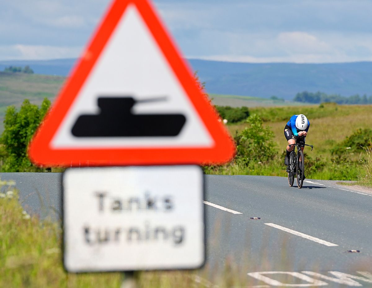 Picture Olly HassellSWpixcom 19062024 Road Cycling British Cycling 2024 Lloyds Bank National Individual Time Trial Championships Elite Women Catterick North Yorkshire