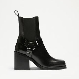 leather heeled boots