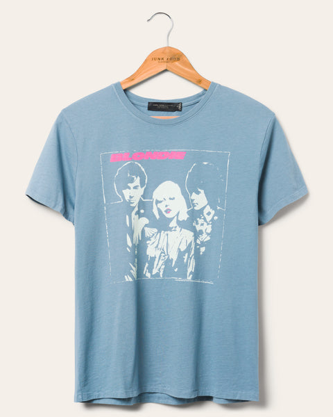 Women's Blondie Pink Lipstick Vintage Tee