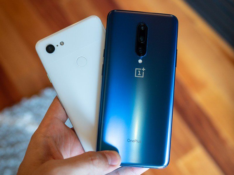 OnePlus 7 Pro and Google Pixel 3 XL